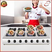 Bếp gas 8 họng - Bếp gas 8 cửa sử dụng 1 bình gas tiện lợi
