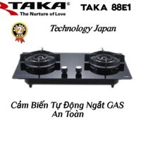 Bếp Gas Âm 2 Vùng Nấu Taka TKA88E1