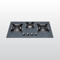 Bếp gas âm 3 gas AS 9603DG - Tặng Bộ đồ dùng nhà bếp 5 món MJA-1495  Khay úp chén dĩa MDD-14028 - Hàng chính hãng