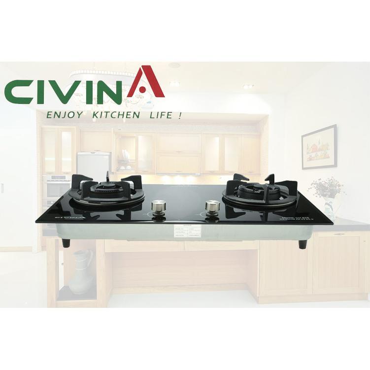 Bếp gas âm Civina CV 828