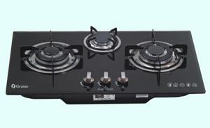 Bếp gas âm Grasso GS2-308 (GS-2-308) - 3 Bếp nấu
