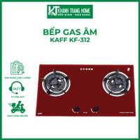 Bếp gas âm KAFF KF-312 thiết kế hệ thống đánh lửa bằng pin IC - Khánh Trang Home