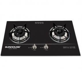 Bếp gas âm kính Sunhouse SHB5533 - 2 lò