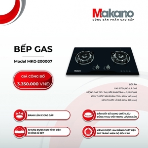 Bếp gas âm Makano MKG-200007