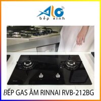 Bếp gas âm Rinnai RVB-212BG(SL) - Ngắt gas tự động - Alo Bếp Xinh