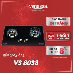 Bếp gas âm Vanessa VS8038