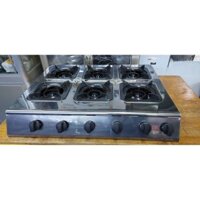 BẾP GAS BÁNH XÈO - CƠM NIÊU- CƠM TẤM 6 LÒ