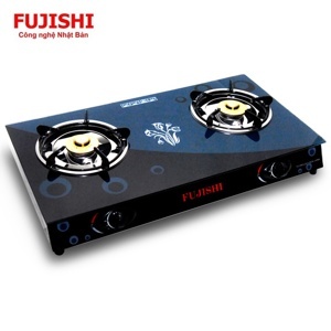 Bếp gas chén nhôm kính cường lực FUJISHI FM-H10-N