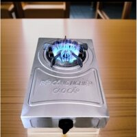 Bếp gas công nghiệp gia đình 4h5 kiềng gang chắn gió