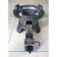 Bếp gas công nghiệp khè Bexato 7T1 chạy 7 kim phun tăng áp, đầu đốt bằng đồng nguyên khối.