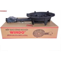 Bếp gas công nghiệp lửa lớn WINDO -đầu đốt gang đúc nguyên khối, 3 vòng lửa- Hàng Chính Hãng