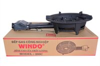 Bếp gas công nghiệp lửa lớn Windo -280  đầu đốt gang đúc nguyên khối, 3 vòng lửa -  Hàng Chính Hãng