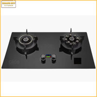 Bếp gas đôi có hẹn giờ 9 buồng đốt bên phải Grob mã G2G-7543A