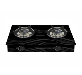 Bếp gas đôi dương kính Sunhouse SHB3226SG