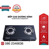 Bếp gas đôi dương kính Sunhouse SHB204MT