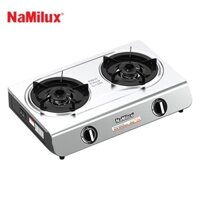 Bếp gas đôi inox NAMILUX.Model DS2163APS.Nhỏ gọn.Phù hợp với không gian hẹp