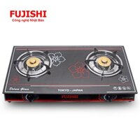 Bếp gas đôi mặt kính chén nhôm FUJISHI FJ-2016N