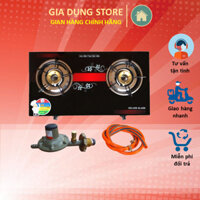 Bếp Gas Đôi Mặt Kính Việt Nhật Tiết Kiệm Ga