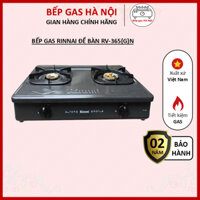 Bếp Gas Đôi Mặt Men Rinnai RV-365(G)N Chính Hãng - Bảo Hành 2 Năm