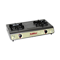 BẾP GAS ĐÔI NA-702AFM NAMILUX MẶT BẾP CHỐNG DÍNH - HANG CHINH HANG  KÍCH THƯỚC 140x700X385mm