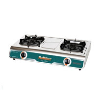 BẾP GAS ĐÔI NA-703ASM NAMILUX MẶT BẾP INOX - HANG CHINH HANG  KÍCH THƯỚC 710x400X150mm
