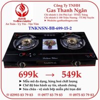 BẾP GAS ĐÔI NASONAL