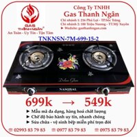 BẾP GAS ĐÔI NASONAL