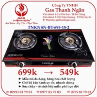 BẾP GAS ĐÔI NASONAL