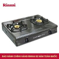 Bếp gas đôi Rinnai RV-365(G)N ✅ Mặt men chính hãng, Lửa xanh, Tiết kiệm gas, Bảo Hành 2 Năm