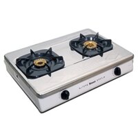 Bếp Gas Đôi Rinnai RV-365(SW)N - Mặt Inox Sáng Bóng + Bộ van dây,Điều Áp Ga tự động ,chống cháy nổ - chính hãng-BH 24T