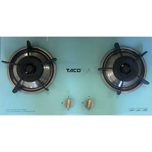 Bếp gas đôi Taco LF-600S White