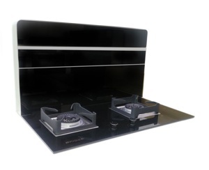 Bếp gas đôi tích hợp hút mùi Baidee EA9-12