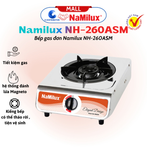 Bếp Gas Đơn NaMilux NH-260ASM