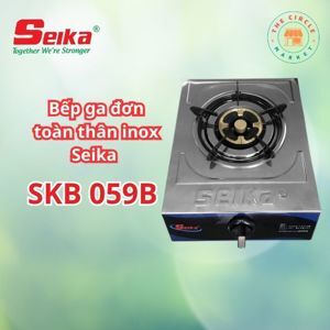 Bếp Gas Đơn Toàn Thân Inox Seika SKB059B