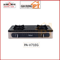 Bếp gas dương để bàn Paloma PA-V71EG PA-V72EG, sản xuất tại Việt Nam, mặt bếp tráng men cao cấp, đầu đốt ECO tiết kiệm