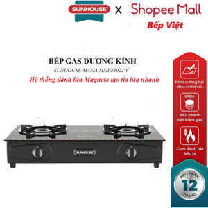 Bếp gas dương kính Sunhouse Mama MMB33022-V