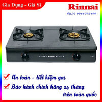 Bếp gas dương Rinnai RV-365G Mặt men, Chén đồng có đầu hâm, Bảo hành chính hãng