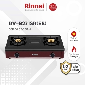 Bếp gas dương Rinnai RV-B271SR