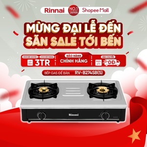 Bếp gas dương Rinnai RV-B274SB
