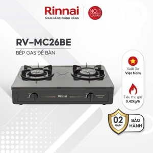 Bếp gas dương Rinnai RV-MC26BE