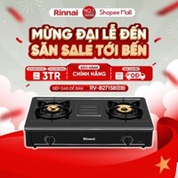 Bếp gas dương Rinnai RV-B271SB(EB) mặt bếp men và kiềng bếp men - Hàng chính hãng.