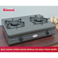 Bếp gas dương Rinnai RV-360(GM)N ✅ Mặt men, Chén gang đúc, Bảo hành chính hãng