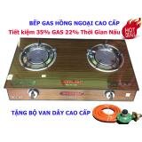 Bếp Gas Hồng Ngoại Bep ga Cao Cấp WATASHI Tiết Kiệm Gas 35% 468 Tặng bộ van dây