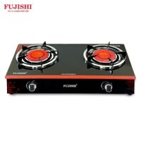 Bếp gas hồng ngoại FUJISHI FJ-HG9 - ĐẦU ĐỐT CERAMIC LỚN 15CM, 2 VÒNG NHIỆT - tiết kiệm gas - Bảo hành chính hãng 02 Năm