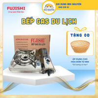Bếp Gas Inox Mini Fujishi Chính Hãng, Nhỏ Gọn, An Toàn Khi Sử Dụng