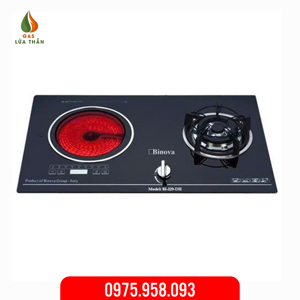 Bếp gas kết hợp điện Binova BI-229DH