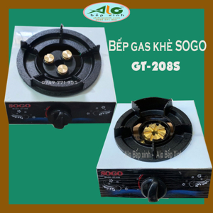 Bếp gas khè bán công nghiệp 1 lò Sogo GT-208S1
