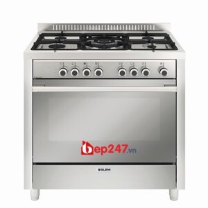 Bếp gas liền lò 5 vùng nấu Rosieres MQB612VI
