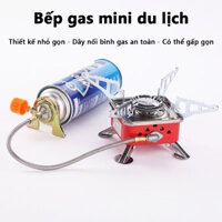 BẾP GAS MINI DU LỊCH CÓ DÂY TIỆN LỢI AN TOÀN.