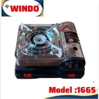 Bếp Gas Mini Du Lịch Windo 166S Bếp ga dã ngoại Mini- Bếp Gas Du lịch - Hàng Chính Hãng